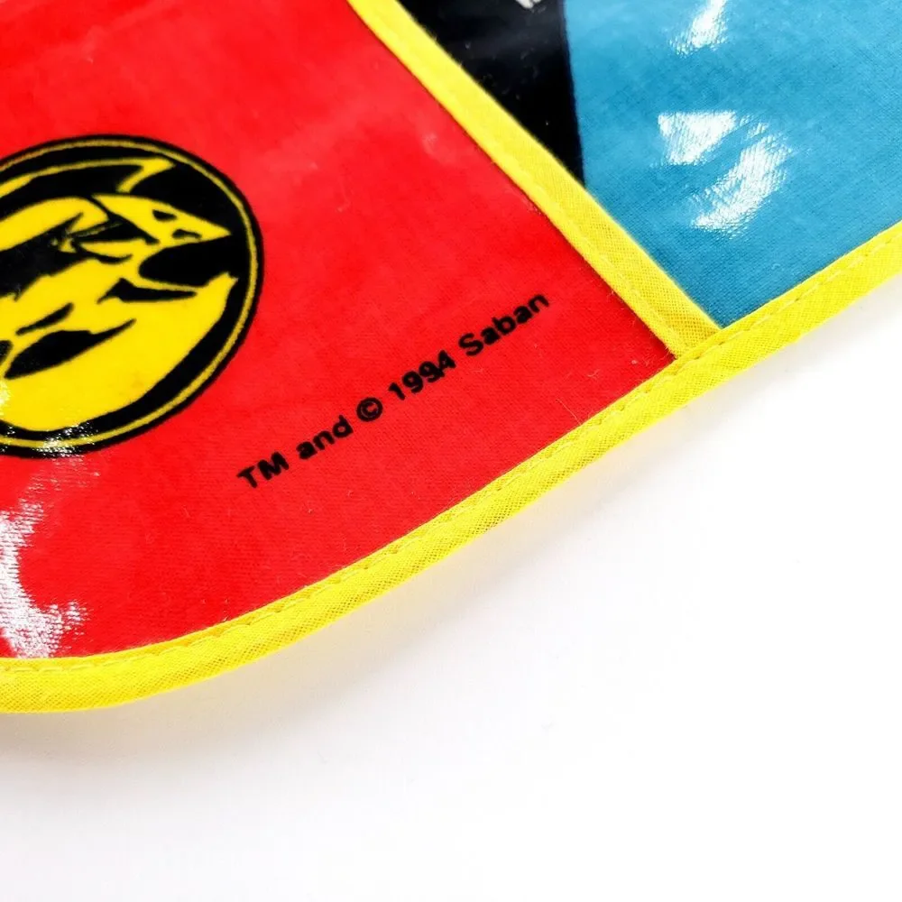 Saban 1994 Power Rangers Children's Kids Plastic Coated Apron w/ Pockets *READ*